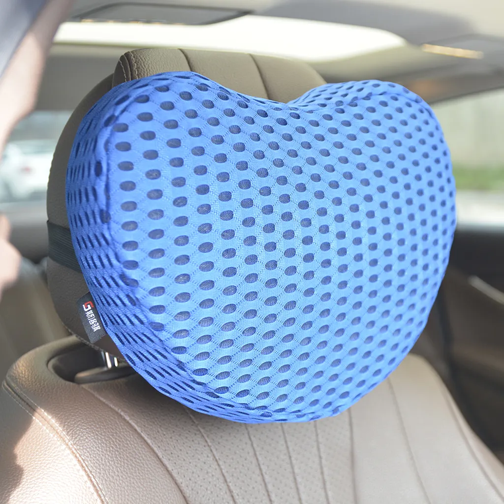 New Desgin Multi Functional Polymer Air Fabric Memory Car Neck Pillow