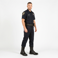 Bottes tactiques en cuir pleine fleur noir avec fermeture éclair latérale pour hommes, mode et usage extérieur, logo personnalisé, ISO CE