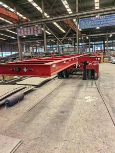 Fornitura Diretta dalla Fabbrica: Rimorchio Scheletrico per Container da 20 Piedi, Struttura Resistente all'Usura, Tempi di Consegna Brevi per la Logistica in Africa - Product Image 3