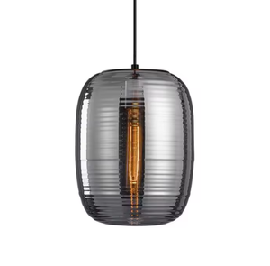 Lámpara colgante de cristal barata vendida caliente de la iluminación del celo para la luz colgante de cristal del coñac del comedor - Product Image 2