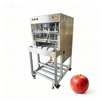 XINCHUAN Industriële Fruitverwerkingsmachine Elektrische Commerciële Automatische Appel/Peer/Kiwi/Citroen Ontpitter Snijder Schiller 350W 220V