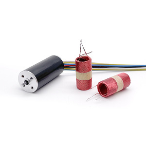 Motor sin núcleo de 16 mm, estándar de 12 V, silencioso, con doble rodamiento de bolas, larga vida útil, motor sin núcleo 1636. - Product Image 1