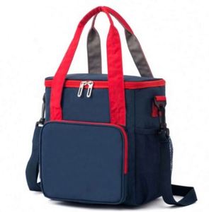 Sac isotherme de grande capacité pour étudiants d'Oxford, pour garder les aliments frais et au chaud, avec bandoulière - Product Image 5