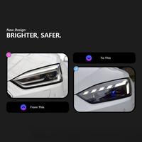 Vente flash pour les systèmes d'éclairage Audi 17-24 A5, modification de l'ensemble de phares, feux LED pour voiture