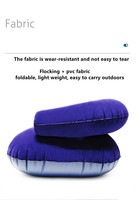 Fauteuil gonflable portable YIWU Yiwu, bleu, pour l'extérieur, canapé de camping avec accoudoirs, table gonflable avec accoudoirs