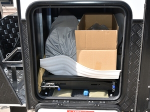 MJC – caravane de Camping tout-terrain de 15 pieds, remorque de voyage, Camping-car, caravane multifonctionnelle en acier inoxydable - Product Image 6