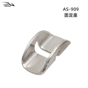 KEEP DIVING 909 Soporte Lateral para Cilindro con Anillo en D, Asiento Fijo, Junta en Forma de Abanico, Acero Inoxidable, Buceo Técnico, Tipo D - Product Image 6