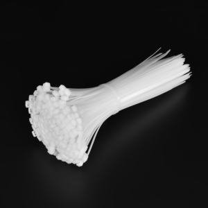 Самоблокирующиеся Нейлоновые 66 кабельные стяжки, обвязочные ремни, застежки-молнии, ROHS, стягивающиеся провода, пластиковые, бесплатный образец, 2,5x200 мм, черный, 2,5 мм - Product Image 2