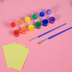 Juego <span class=keywords><strong>de</strong></span> Piedras Decorativas para Jardín Infantil, Pintura Colorida DIY, Juego <span class=keywords><strong>de</strong></span> Yeso con 6 Colores <span class=keywords><strong>de</strong></span> Pintura Acrílica - Product Image 5