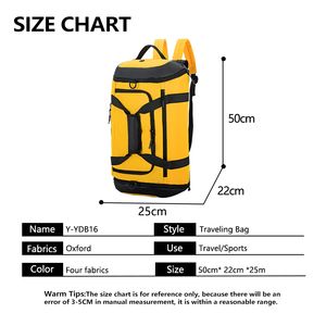 VIPOKO özelleştirilmiş yüksek kaliteli Oxford bez seyahat çantası açık spor yürüyüş spor su geçirmez seyahat sırt çantası için uygun - Product Image 5