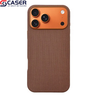 Coque de téléphone à motif tissé en tissu Tech pour Iphone17promax 17pro coques d'affichage animées à forte aspiration magnétique pour Iphone16