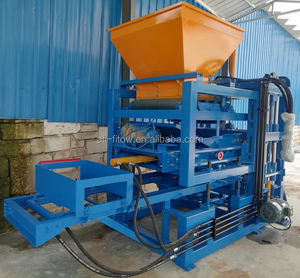 QT4-15 Machines automatiques de fabrication de blocs de <span class=keywords><strong>bordure</strong></span> de route en béton creux à faible investissement et à profit élevé – Liste de prix en russe - Product Image 4
