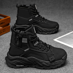 Calzado de Hombre de Alta Gama a Precio de Mayoreo, Zapatos Casuales para Senderismo y Deportes al Aire Libre, Antideslizantes, Botas de Trabajo Impermeables con Suela Gruesa y Elevada - Product Image 3