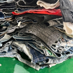 Shorts <span class=keywords><strong>en</strong></span> <span class=keywords><strong>jean</strong></span> usagés taille basse pour femmes, vente <span class=keywords><strong>en</strong></span> gros, vêtements d'occasion décontractés de qualité supérieure, lots mixtes Philippines - Product Image 1