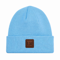 Bonnet en tricot avec pompon personnalisé, doux et chaud, unisexe, pour le camping en plein air, les activités de plein air et la vie quotidienne