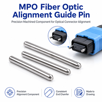 Goupille de guidage d'alignement pour connecteur optique MPO en acier inoxydable, sur mesure pour composant de précision tourné et broché CNC