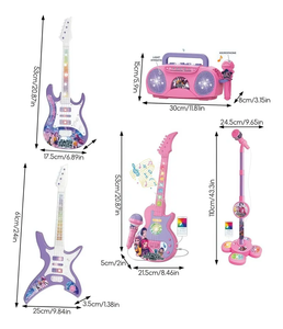 Guitarra de Juguete Kpop Demon Hunters con Luces <span class=keywords><strong>y</strong></span> Micrófono, Reproductor de Música para Niños <span class=keywords><strong>y</strong></span> Niñas, Gran Venta - Product Image 6