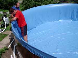 Piscines à cadre fini, <span class=keywords><strong>piscine</strong></span> extérieure, cercle carré rond, <span class=keywords><strong>piscine</strong></span> de natation <span class=keywords><strong>sur</strong></span> le sol en PVC - Product Image 2