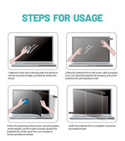 TuoLi 16 pouces Anti espion confidentialité Tpu Hydrogel Film protecteur d'écran sans poussière HD Anti bleu pour téléphones mobiles en gros
