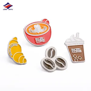 Longzhiyu Design Your Own Logo Pins Manufacturer High Quality Custom Metal Enamel Bike Badges