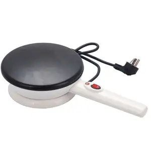 Mini Kiểm Soát Nhiệt Độ Thực Phẩm DIY Tortilla Pizza Pan Không Dính Bếp Di Động Sử Dụng Điện Hot Griddle Roti Crepe Maker