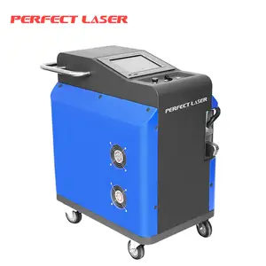 Pembersih Penghilang Karat Laser, Mesin Pembersih Penghilang Karat, Logam Genggam Portabel 100W/200W/500W, Aluminium/Kuningan/Tembaga