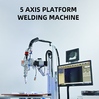 Plateforme de soudage laser à fibre UMW 5 axes 2000W, machine de soudage laser pour le soudage de l'acier inoxydable avec livraison DDP
