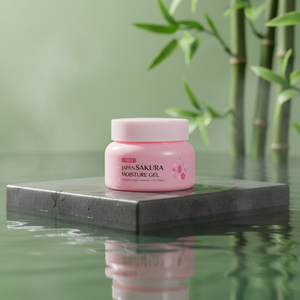 LAIKOU <span class=keywords><strong>Japan</strong></span> Sakura Gesichtscreme Vegan Tiefenwirksame Feuchtigkeitspflege Anti-Falten Gesichtscreme Feuchtigkeitsspendendes <span class=keywords><strong>Gel</strong></span> Sakura Hydratations-Gelcreme - Product Image 6