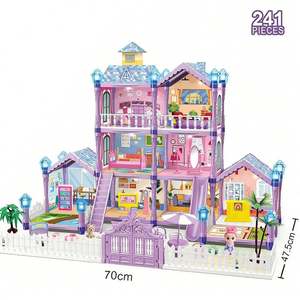 Miniatura de Comida de Plástico para Casa de Muñecas, Bandeja de Comida, Rebanada de Pastel, Tazones, Olla, Decoración de Cocina, Educativo, para Niños de 5 a 7 Años - Product Image 5