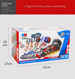 Voiture RC de drift à 4 canaux rotative à 360°, jouet télécommandé déformable à roues torsadées, voiture de cascade d'escalade, câble USB, intérieur-extérieur - Product Image 6