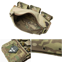 Sac à dos tactique Ghost Action FERRO Style avec triple pochette pour chargeurs, panneau dorsal pour gilet V5 FCPC