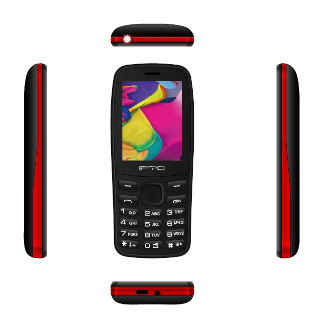 IPRO 2.4 "A25 סמארטפון ה-SIM הכפול תכונה טלפון Dual SIM כרטיס עם 1000mAh גדול סוללה