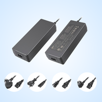 Alimentation de bureau EU US Socket Standard 12V 5A 15V 4A Sortie 65W Alimentation pour caméras de vidéosurveillance 12v PC Matériel
