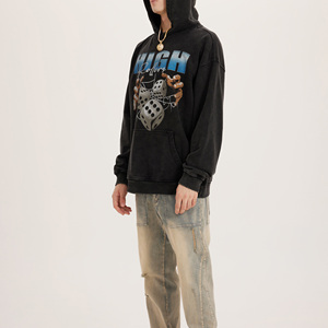 Sudaderas con Capucha Lisas al por Mayor para Invierno, Corte Regular Informal, Unisex, 100% Algodón, Resistentes al Viento y al Agua, con Estampado Personalizado - Product Image 2