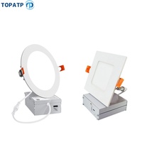 2 4 6 8 Inch Dimmable Cct Led Encastré Wafer Cob Adjust Down Lights Design Spot Light Panel Pot Lights Downlight