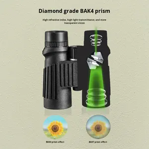 HABO 10*42 أنبوب مستقيم مناظير نموذج جديد عالية التكبير HD ضوء منخفض رؤية ليلية السفر التصوير Abs + الزجاج البصري - Product Image 3