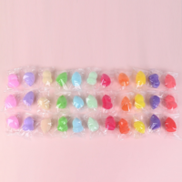Lot de 2 éponges de maquillage colorées en forme de goutte d'eau, sans latex, pour un maquillage parfait