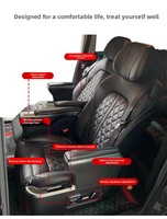 Convient aux SUV, aux camping-cars, aux véhicules 7 places, aux Lexus, aux Lincoln Navigator, aux Cadillac, aux véhicules utilitaires/monospaces, sièges électriques de luxe pour la rangée intermédiaire