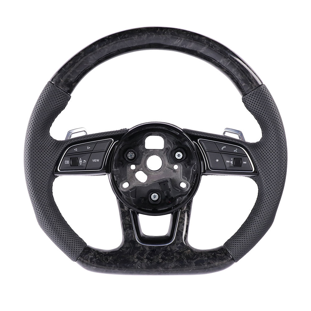 Custom Forged Carbon Fiber Steering Wheel (Audi Fitment), photo 6