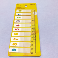 Label Stiker PET Tahan Air yang Dapat Disesuaikan, Cetak Angka untuk Kantor dan Sekolah