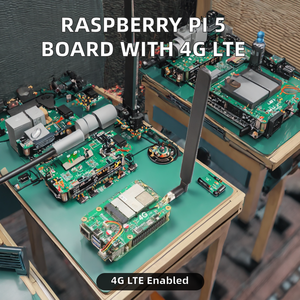 Cuzone บอร์ดพัฒนา Raspberry Pi 5 64บิต Linux Free dial-up CAT4 Qualcomm 4G LTE โมดูล - Product Image 2