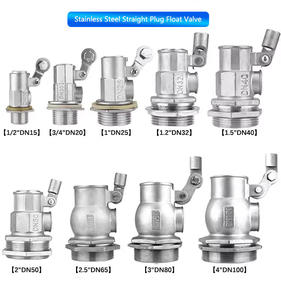 1/2 inch thép không gỉ có thể điều chỉnh Float van cho bể nước thiết bị chăn nuôi Float bóng tự động mực nước kiểm soát - Product Image 4