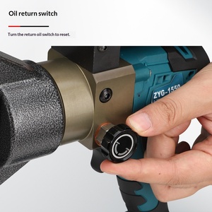 Outil de pressage de tuyaux sans fil à batterie, presse-<span class=keywords><strong>hydraulique</strong></span> portable pour tuyaux d'eau en acier inoxydable, <span class=keywords><strong>plomberie</strong></span> - Product Image 3