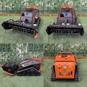 Débroussailleuse à essence Vigorun 18kW Loncin avec télécommande 200m, certifiée CE EPA, broyeur forestier RC pour le débroussaillage - Product Image 2