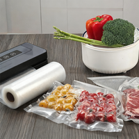 Rouleaux sous vide sans BPA sac pour emballage sous vide en nylon gaufré alimentaire