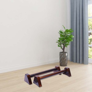 ไม้ดันขึ้นมือจับสำหรับพื้นไม้ยืนขึ้นขายึดสมดุลบาร์คู่ขนานอุปกรณ์การสร้างฟิตเนส - Product Image 3