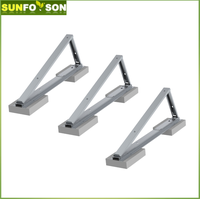 Système de fixation de panneaux solaires industriels sur toiture avec support en alliage d'aluminium certifié CE Garantie de 10 ans