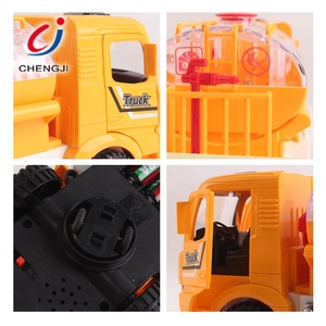 Modellino Economico di <span class=keywords><strong>Camion</strong></span> <span class=keywords><strong>Cisterna</strong></span> in Plastica con Luci per Bambini - Product Image 4