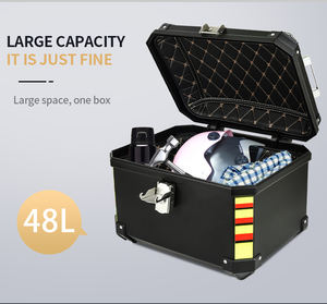 <span class=keywords><strong>Maleta</strong></span> de viaje <span class=keywords><strong>para</strong></span> motocicleta de 45L, caja de almacenamiento gruesa <span class=keywords><strong>para</strong></span> <span class=keywords><strong>scooter</strong></span> impermeable grande, <span class=keywords><strong>Maleta</strong></span>, cajas traseras <span class=keywords><strong>para</strong></span> motocicleta de aleación sin aluminio - Product Image 5