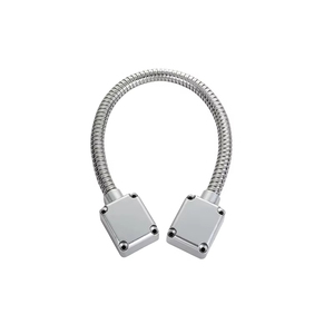 Bán buôn nhựa Kết nối Bạc sơn mài cáp bảo vệ bọc thép cửa vòng lặp nhà thông minh khóa cửa vòng lặp - Product Image 2